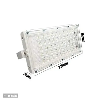 IP65 50 Watt Outdoor Light, Flood Light 50W Waterproof LED, Lights for Yards, Lawn, Ground, Garden, Home Etc. (Cool White, Pack-1)-thumb4