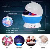 Star Master 360 Rotating Projector with USB Wire Colorful Romantic Light, Star Moon Light Lamp, Night Projector, Bed/Room/Ceiling Light-thumb4