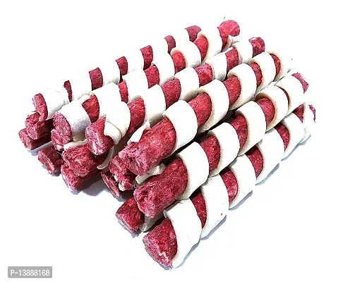 Set Pet  red Spiral Mutton Flavored  Munchie Sticks   Health800 gram pack