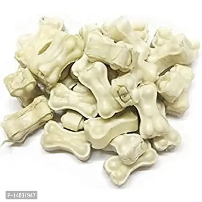 Rawhide Pressed Chew Dog Bone Mega Pack, (2-inch) - 500 GRAM Pack-thumb0