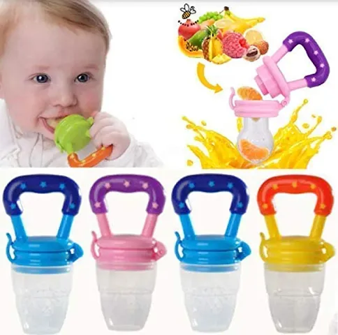 Baby Fruit and Vegetable Nibbler Pacifier And Teether (Pack Of 2)