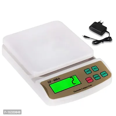 White kitchen digital Weighing Scale machine 10 kg