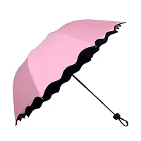 Magic Umbrella Compact Umbrella Women Umbrella A Creative Magical Umbrella Of Blooming Flowers Design Pack Of 1-thumb2