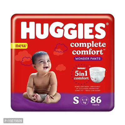 Huggies Wonder Pants, Extra Large (SMALL) Size Diapers, 86-thumb0