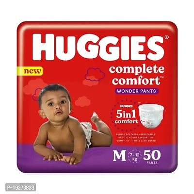 Huggies Wonder Pants, Extra Large M) Size Diapers, 50-thumb0