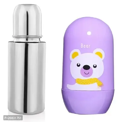 New Baby Grooming Kit, Baby Nail Clipper/Nail Chopper/Nail Cutter, Stainless Steel Baby Feeding Bottle for Kids Steel Feeding Bottle for Milk and Baby Drinks