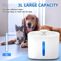 Pet Products 3L Pet Water Fountain Pet for Cats  Dogs, Dry Burning Protection Pump Cat Fountain Water Bowl, Automatic Water Dispenser for Cats with Low Water Shut Off-thumb1