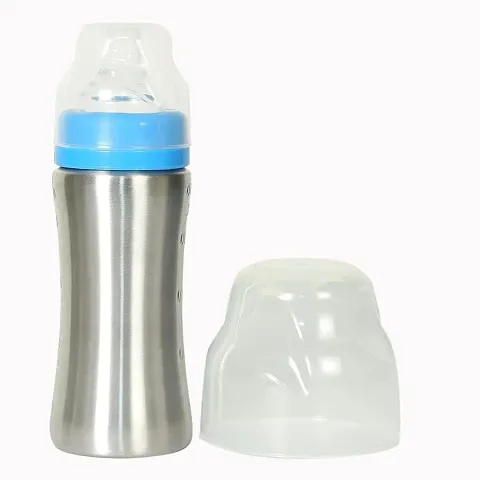 304 Stainless Steel Baby Feeding Bottle for Kids Steel Feeding Bottle for Milk and Baby Drinks