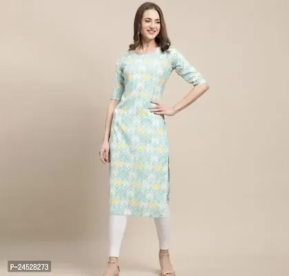 Stylish Fancy Designer Cotton Kurta For Women-thumb0