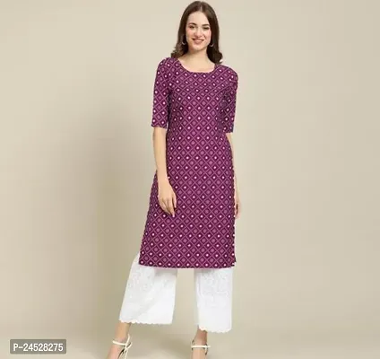 Stylish Fancy Designer Cotton Kurta For Women-thumb0