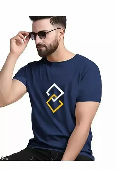 Stylish Fancy Round Neck T-Shirts For Men