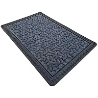 MEGA CART HOME Anti Slip Entrance Polypropylene Washable Water Absorbent Floor Rugs/Doormat/BathMat||60x40 CM,Grey-thumb4