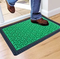 MEGA CART HOME Non Slip Anti Skid Heavy Doormat for Door||Green-thumb3