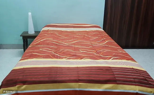 Comfortable Multicoloured Cotton Printed Single Bedsheet