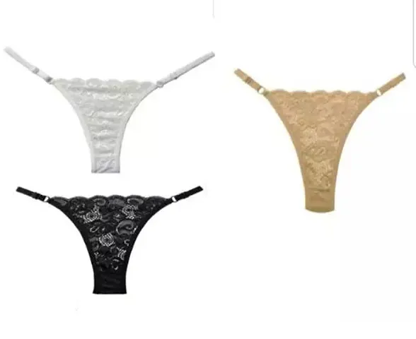 Stylish Fancy Blend Panty For Women Pack Of 4