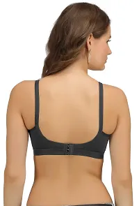 SONA Women's Cotton Non Padded Non-Wired Regular Bra (SL-SUPER-FIT-BLACK-112E_Black_44)-thumb1