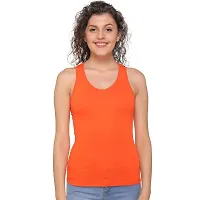 Sona Women's Cotton Sports Racer Back Tank Top Camisole-thumb2