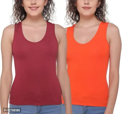 Buy Sona Women's Sando Style Cotton Tank Top Camisole Online In India At  Discounted Prices