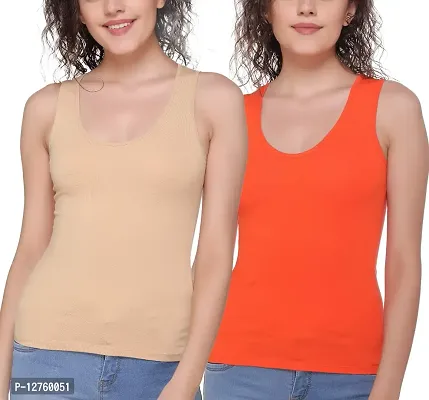 Buy Sona Women's Sando Style Cotton Tank Top Camisole Online In India At  Discounted Prices