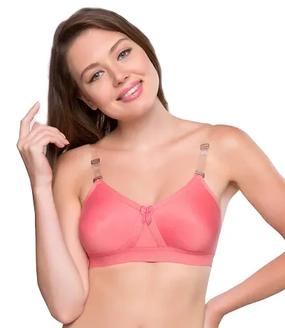 Full Coverage Non Padded Super-Fit T-Shirt Bra For Women