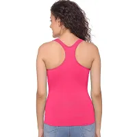 Sona Women's Cotton Sports Racer Back Tank Top Camisole-thumb3