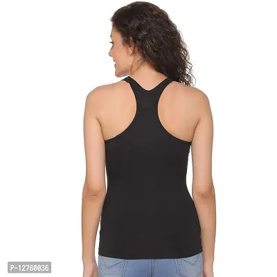 Sona Women's Cotton Sports Racer Back Tank Top Camisole-thumb3