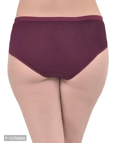 SONA Women's Soft Cotton Hipster Plain Panty-thumb5