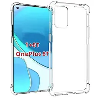 CELZO 4 Side Full Protection Back Cover Case for OnePlus 8T -(Transparent)-thumb1