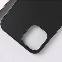 CELZO Silicon Back Cover Case with Apple iPhone 13 (6.1) - Black-thumb4