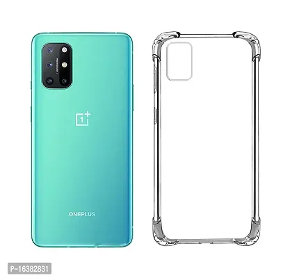 CELZO 4 Side Full Protection Back Cover Case for OnePlus 8T -(Transparent)