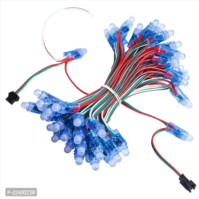 50 Bulb Pixel LED Lights: Stunning Color-Changing Fairy Lights - Perfect for Decor and Events-thumb0