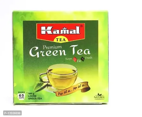 Kamal Tea- Green Premium Loose Tea- 100g