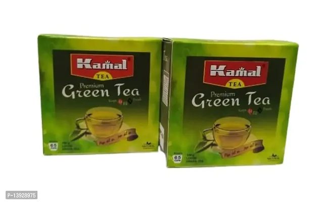 Kamal Tea- Green Premium Loose Tea- 100g (Pack of 2)