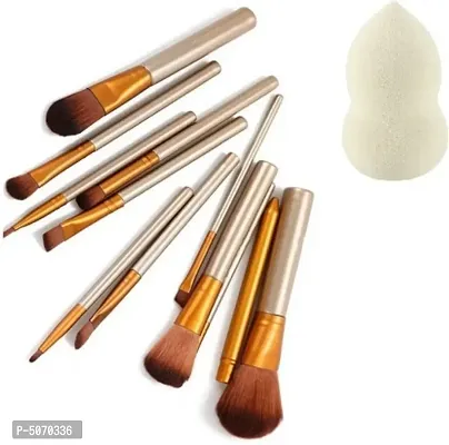 Makeup-Brush (Salon Series) With Soft Sponge (11 Items In The Set)