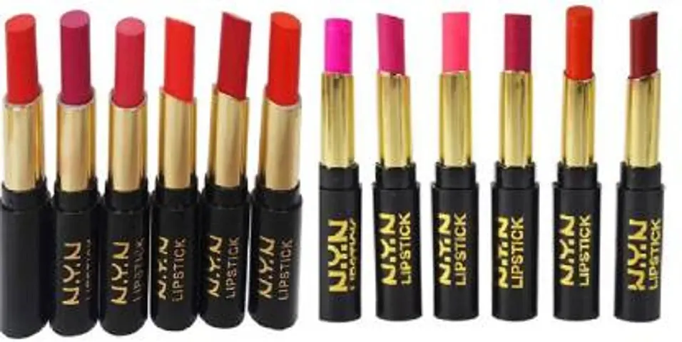 Long Lasting Smudge Proof Matte Lipstick Combo