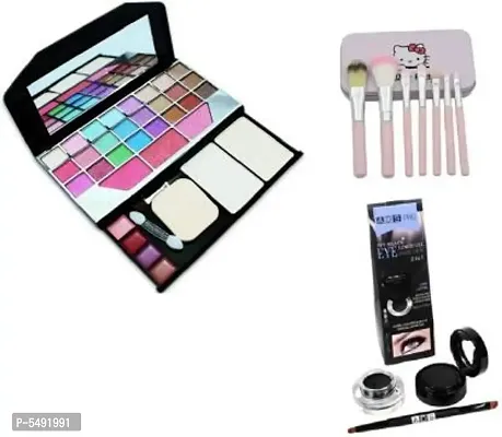 TYA 6155 Makeup Kit  Hello Kitty Professional Makeup Brushes  Pro Gel Eyeliner