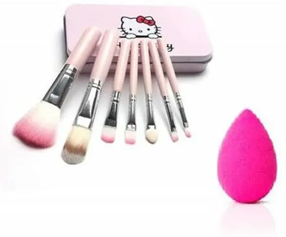 Premium Quality Makeup Brush With Makeup Essentials Combo