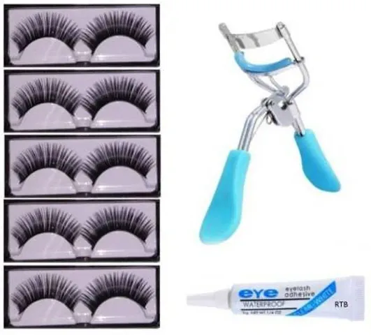 Top Selling False Lashes With Makeup Essentials Combo