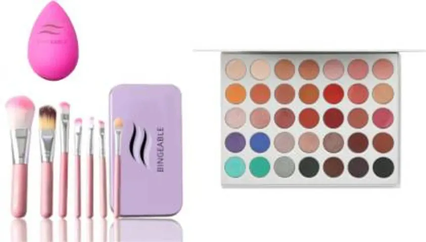 Eyeshadow Palette With Makeup Brush