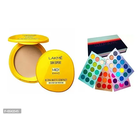 Sun Expert Ultra Matte Compact&nbsp;&nbsp;With Colour Board Eyeshadow Plate