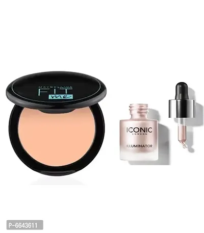 Fit Me Compact Powder With 1 Pc. Iconic Highlighter