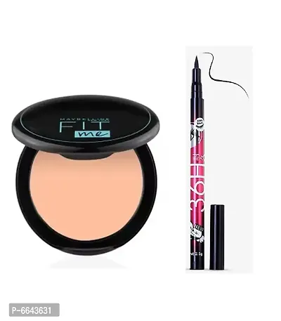 Fit Me Compact Powder With 1 Pc. 36H Eyeliner