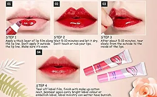 Peel Off Long Lasting Magic Color Lip Tint and Lip Gloss Shade Lipstick Water Melon-thumb2