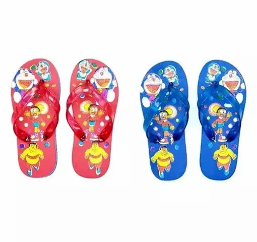 Stylish Rubber Slipper For Boys Pack Of 2