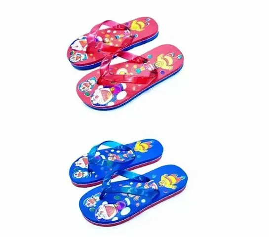 Stylish Rubber Slipper For Boys Pack Of 2