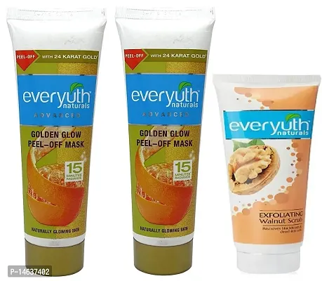 everyuth Peel Of mask 2B with scrub 1A Pack of 3