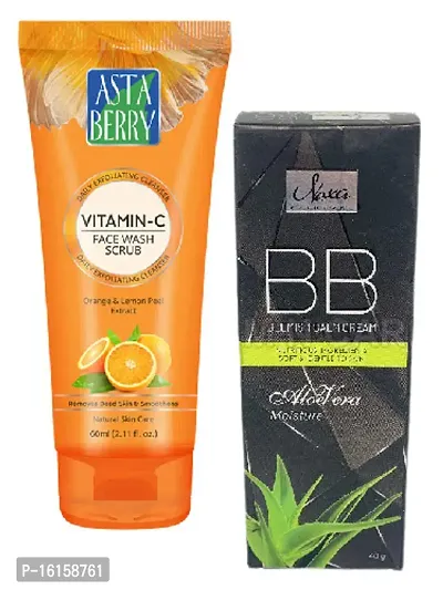 Vitamin -C face Wash +nexa B B Cream (Pack of 2)-thumb0