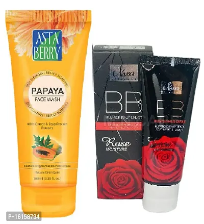 Papaya Face Wash +Nexa BB Cream (Pack Of 2)