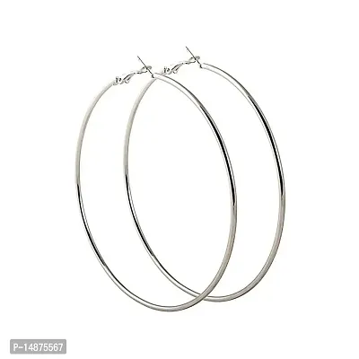 Forty Hands Women  Girls Hoop Earrings Pack of 2-thumb2