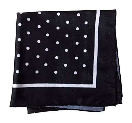 Forty Hands Men's Handkerchief (Black)